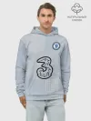 Худи мужской база хлопок / FC Chelsea | Goalkeeper Stadium