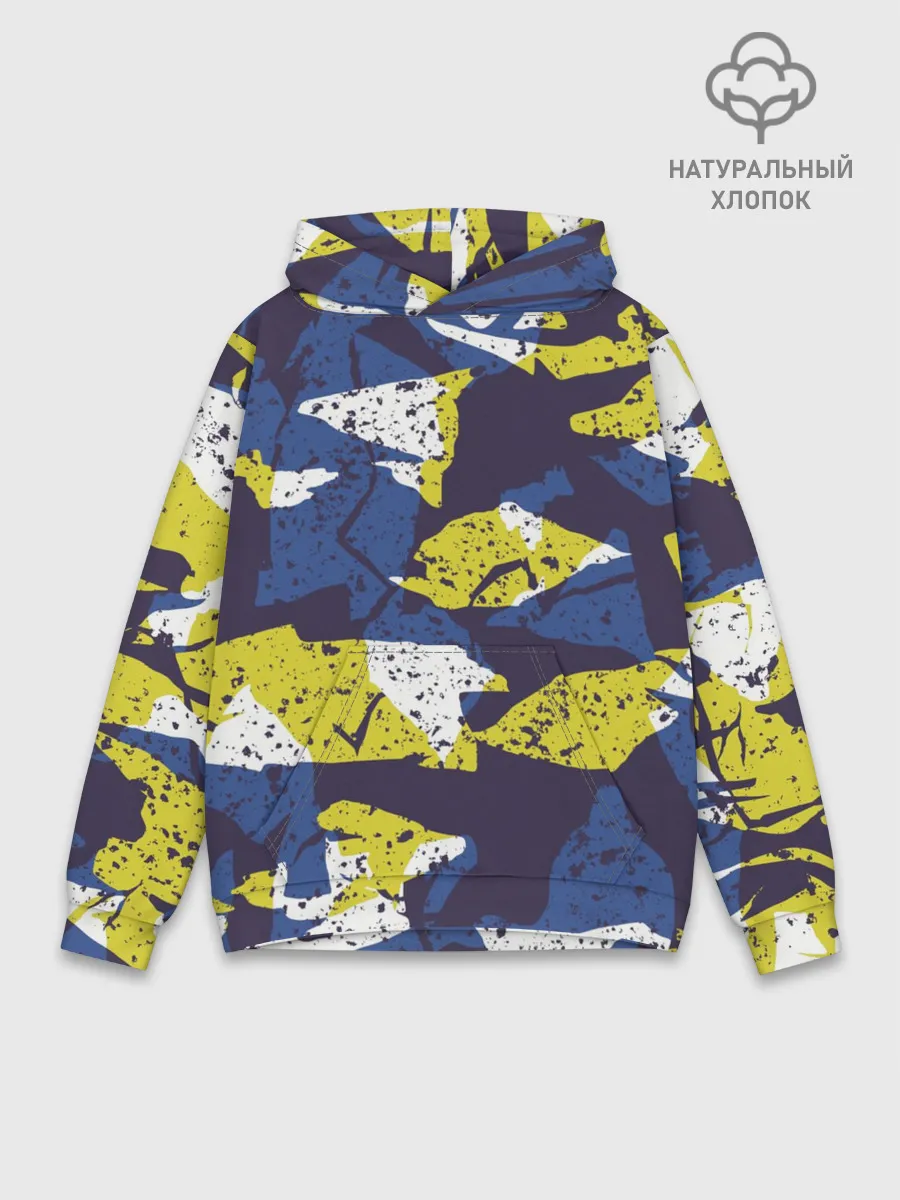 Худи мужской база хлопок / Пятна