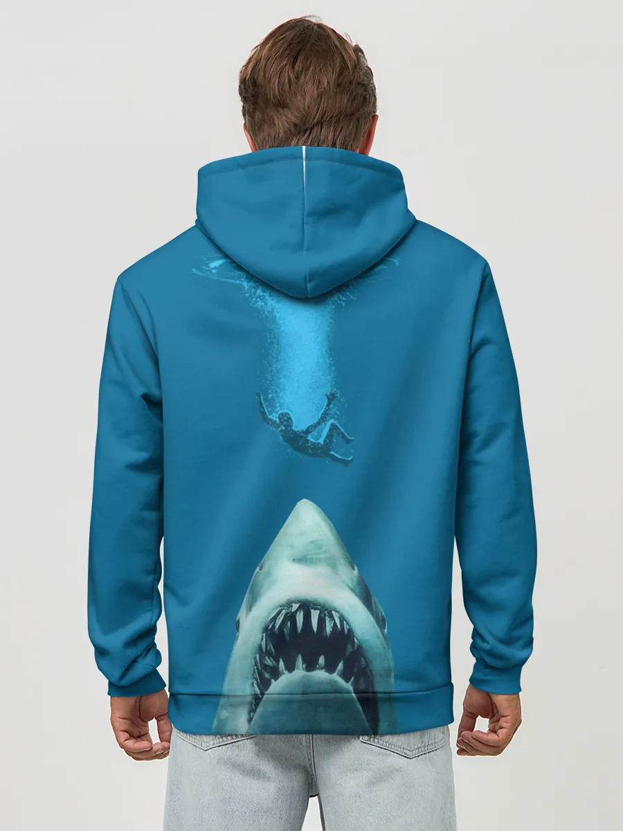 Худи мужской база хлопок / Челюсти