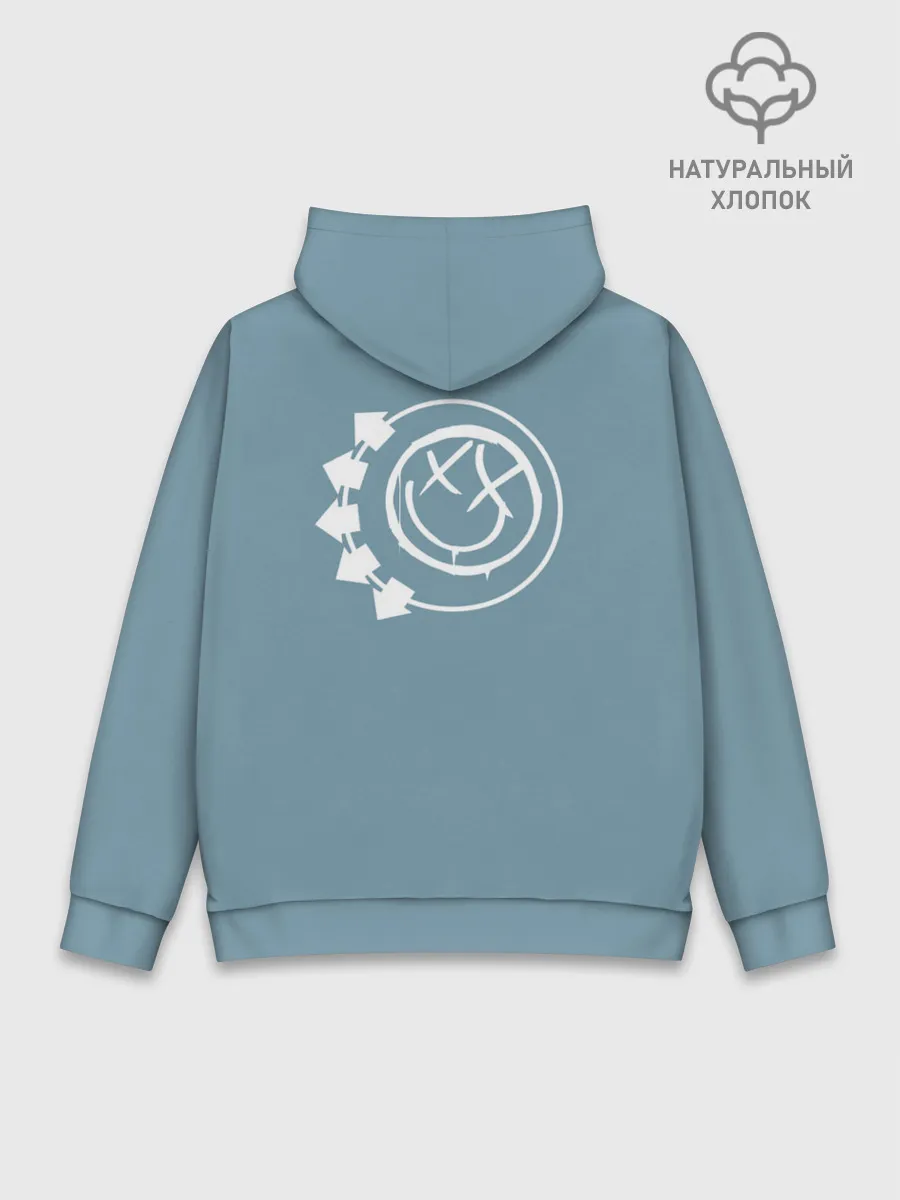 Худи мужской база хлопок / Blink 182