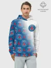 Худи мужской база хлопок / ФК ПСЖ / PARIS SAINT GERMAIN