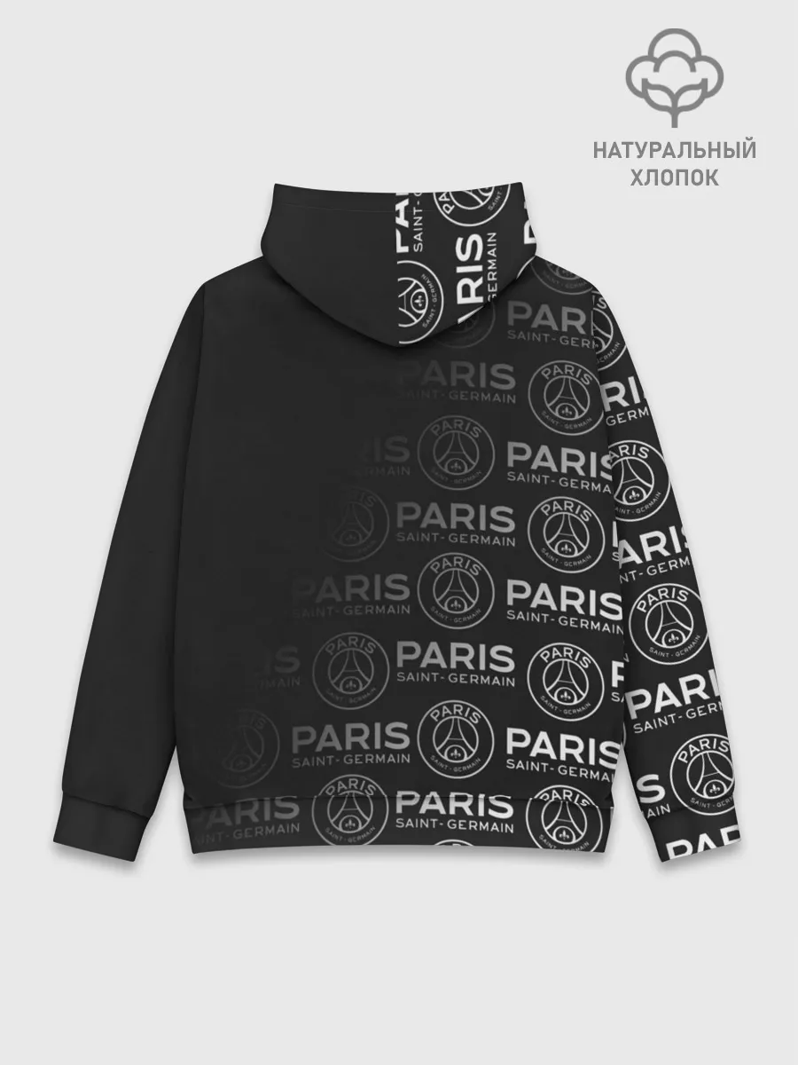 Худи мужской база хлопок / ФК ПСЖ / PARIS SAINT GERMAIN