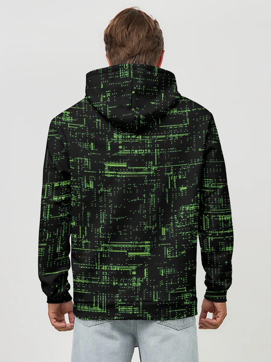 Худи мужской база хлопок / Схема