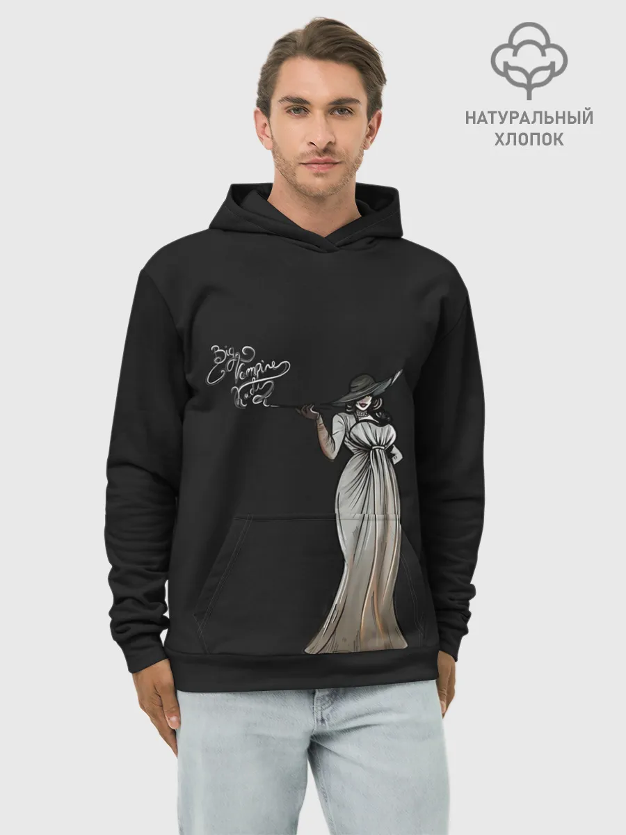 Худи мужской база хлопок / Big Vampire Lady