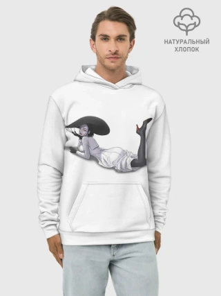 Худи мужской база хлопок / Tall Vampire Lady. RE