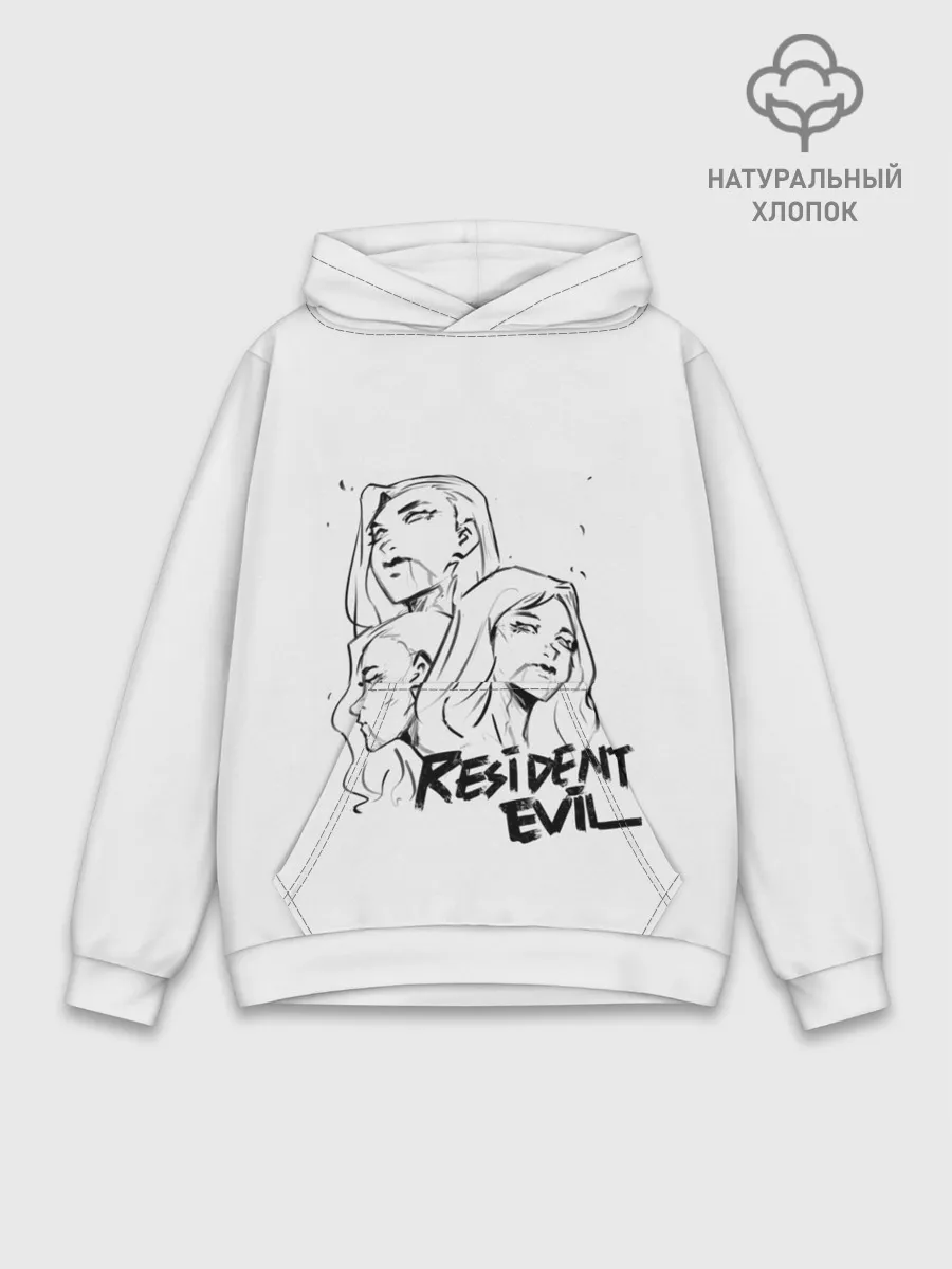 Худи мужской база хлопок / Сестры Димитреску