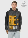 Худи мужской база хлопок / RE VILLAGE | ДЕРЕВНЯ ОБИТЕЛЬ ЗЛА