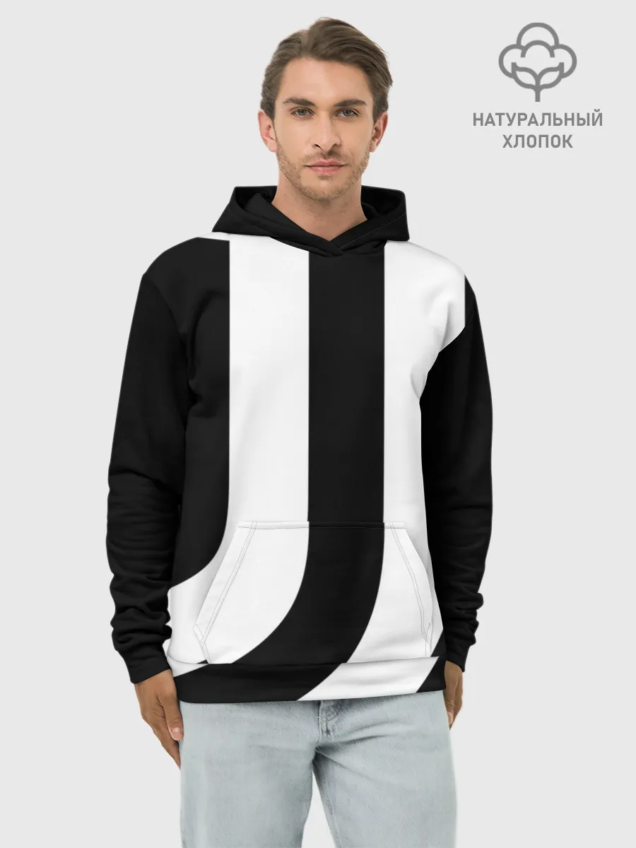 Худи мужской база хлопок / Juventus | J