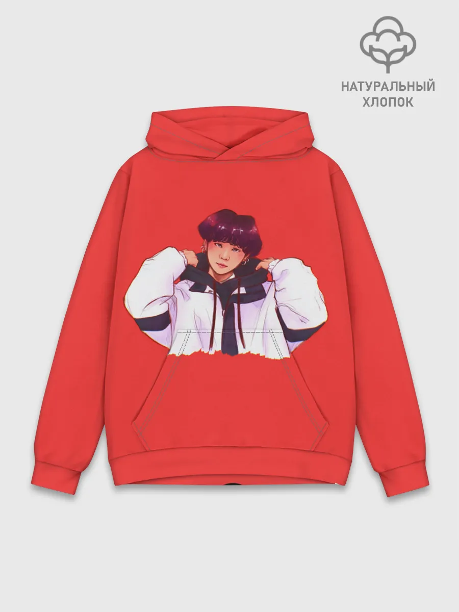 Худи мужской база хлопок / Suga Red