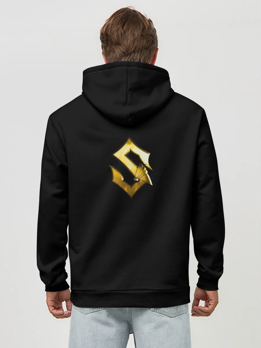 Худи мужской база хлопок / Sabaton