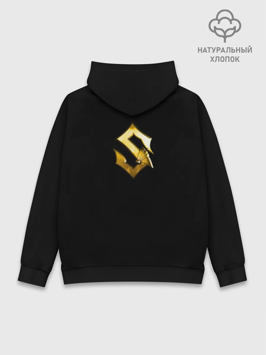 Худи мужской база хлопок / Sabaton