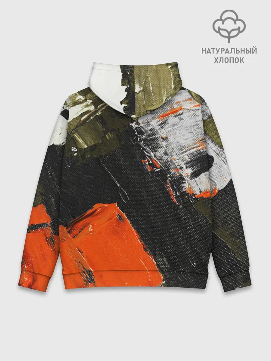 Худи мужской база хлопок / Современное искусство