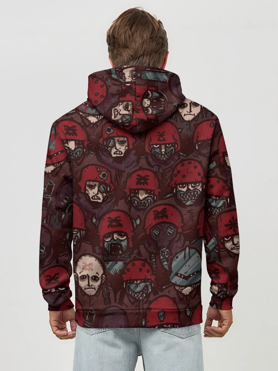 Худи мужской база хлопок / BLOODPACT