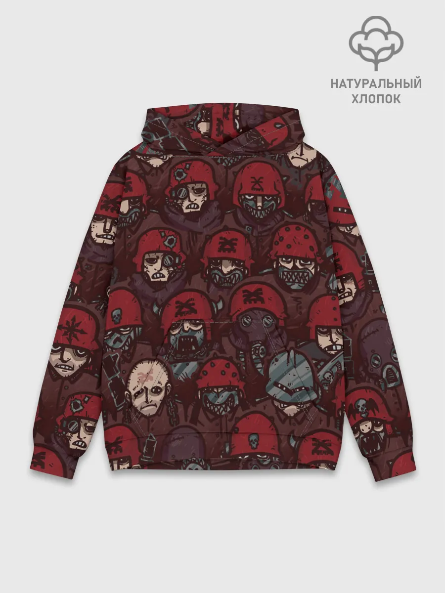 Худи мужской база хлопок / BLOODPACT