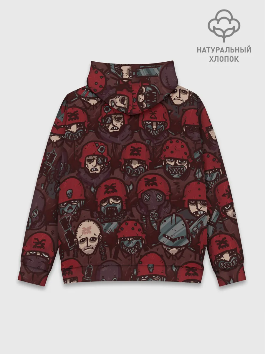 Худи мужской база хлопок / BLOODPACT