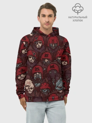 Худи мужской база хлопок / BLOODPACT