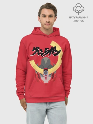 Худи мужской база хлопок / Гуррен Лаганн Ганмен