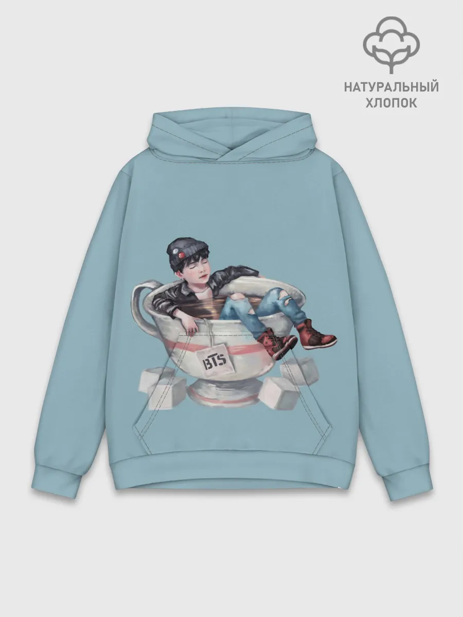 Худи мужской база хлопок / BTS in cup