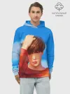 Худи мужской база хлопок / Park Jimin Art