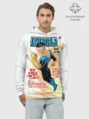 Худи мужской база хлопок / НЕУЯЗВИМЫЙ | INVINCIBLE