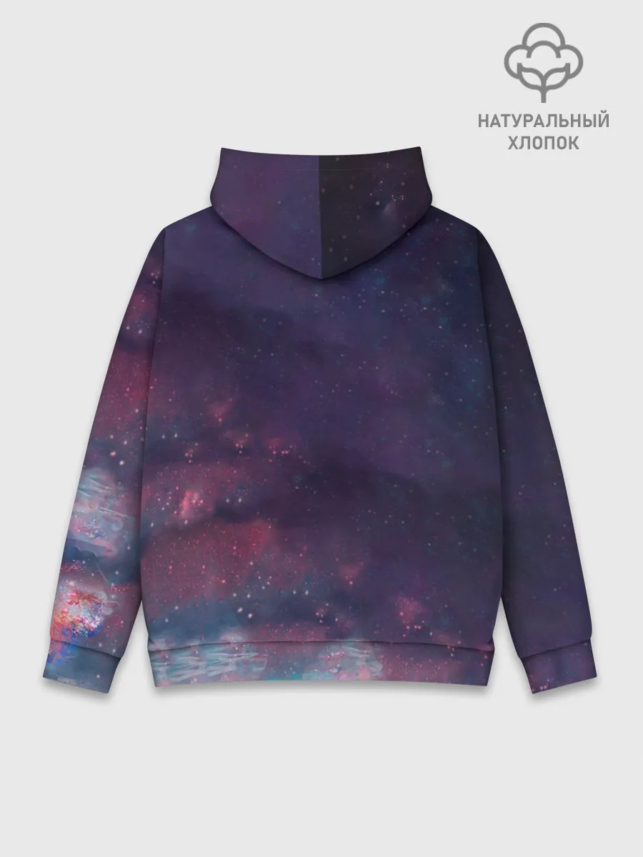 Худи мужской база хлопок / СИЯЮЩИЙ ЛЕВ