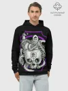 Худи мужской база хлопок / Череп и Осьминог