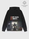 Худи мужской база хлопок / Love, Death and Robots