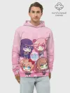 Худи мужской база хлопок / DOKI DOKI LITERATURE CLUB