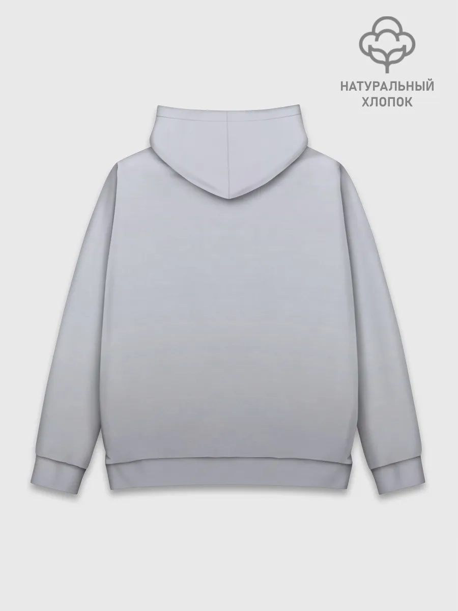 Худи мужской база хлопок / Ghost in the Eva