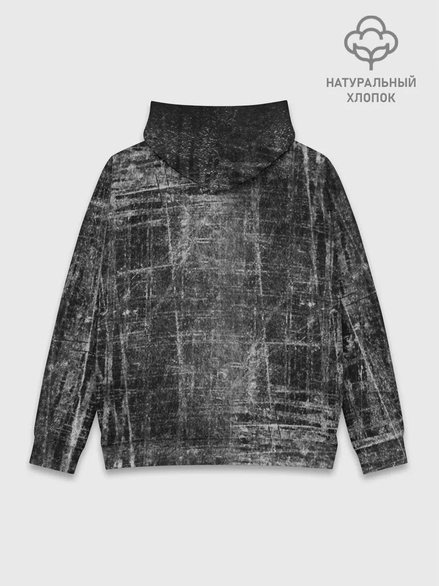 Худи мужской база хлопок / Потертости
