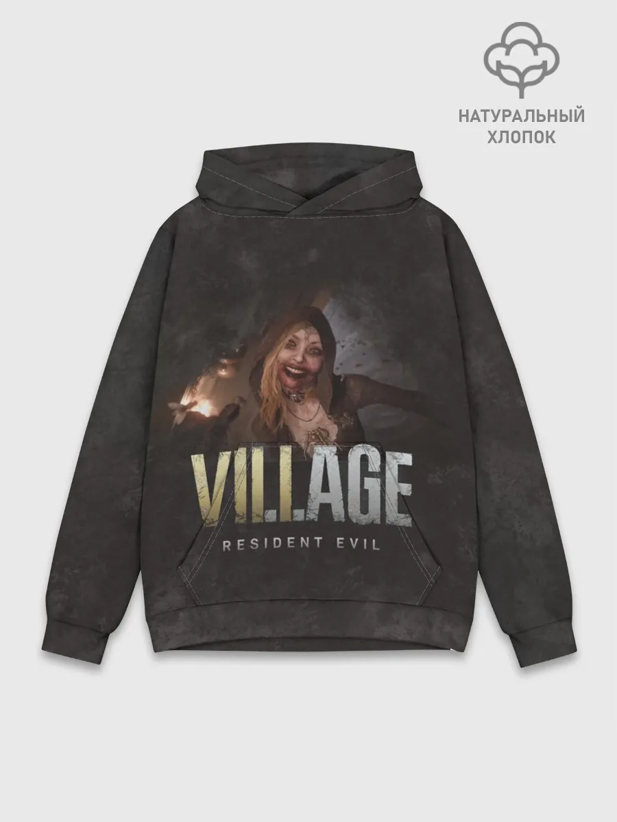 Худи мужской база хлопок / Resident Evil: Даниэла