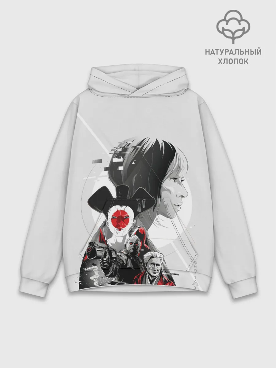 Худи мужской база хлопок / Призрак в доспехах | Фильм