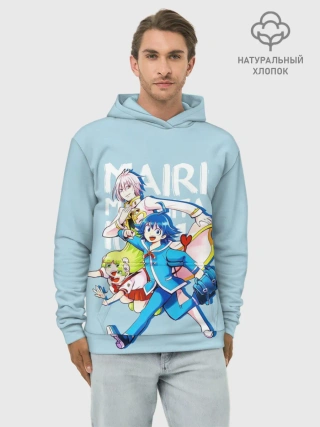 Худи мужской база хлопок / Mairimashita!