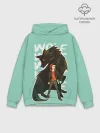 Худи мужской база хлопок / Wolf