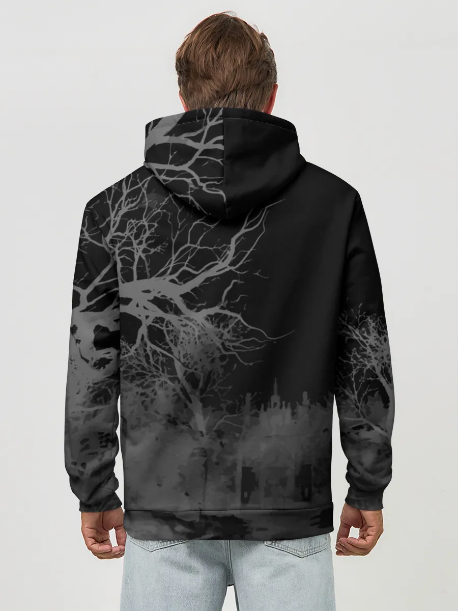 Худи мужской база хлопок / Resident Evil Village