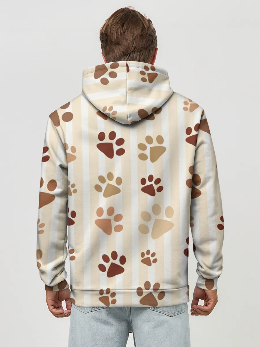 Худи мужской база хлопок / Свободу фурри