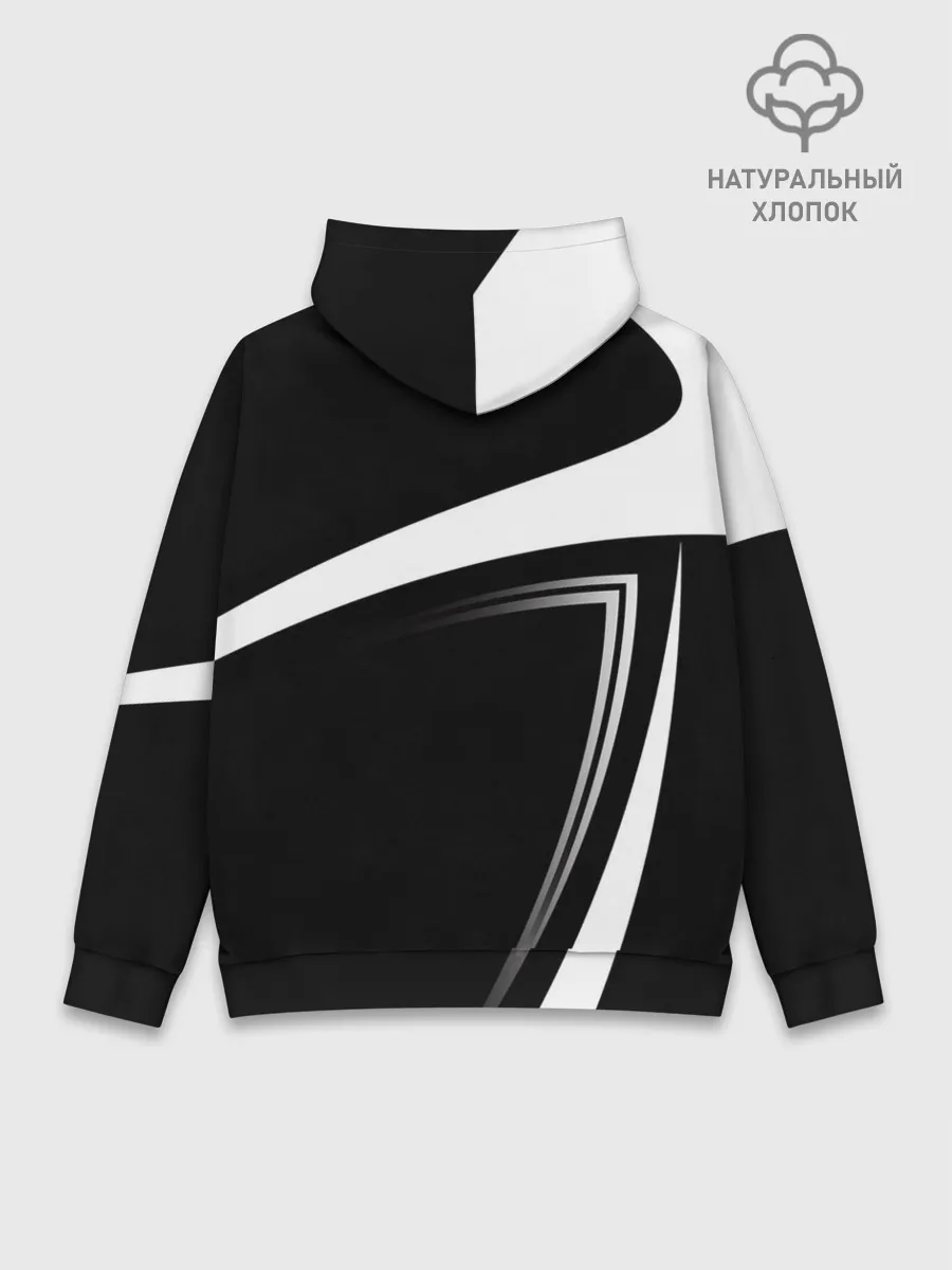 Худи мужской база хлопок / JUVENTUS / ЮВЕНТУС / ПОЛОСЫ