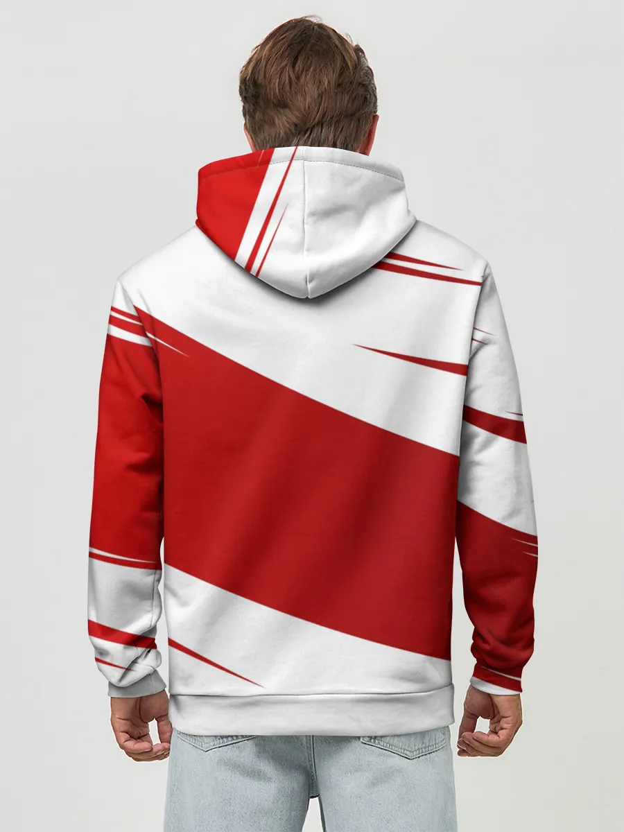 Худи мужской база хлопок / Ломкие линии