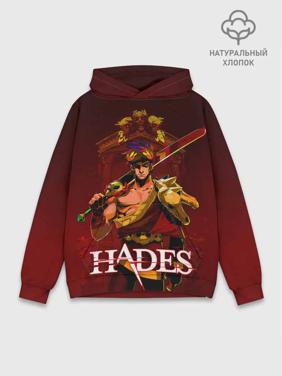 Худи мужской база хлопок / Zagreus Hades