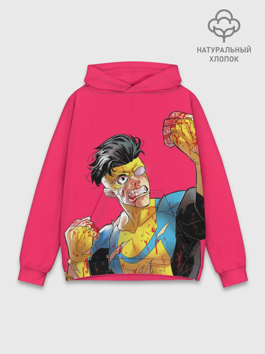 Худи мужской база хлопок / Неуязвимый