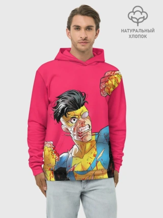 Худи мужской база хлопок / Неуязвимый