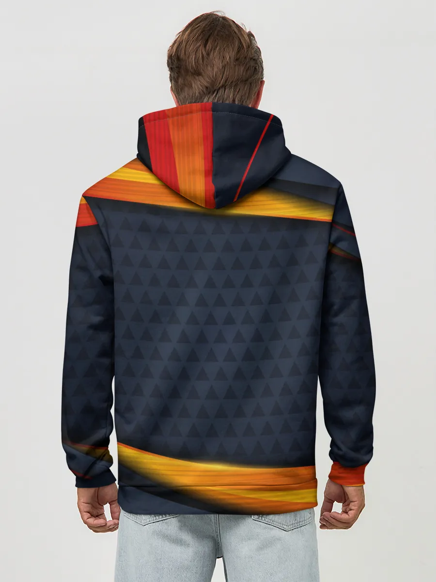 Худи мужской база хлопок / Sport Dark style