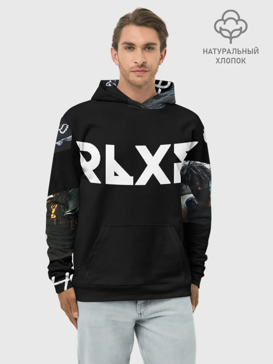 Худи мужской база хлопок / Scarlxrd