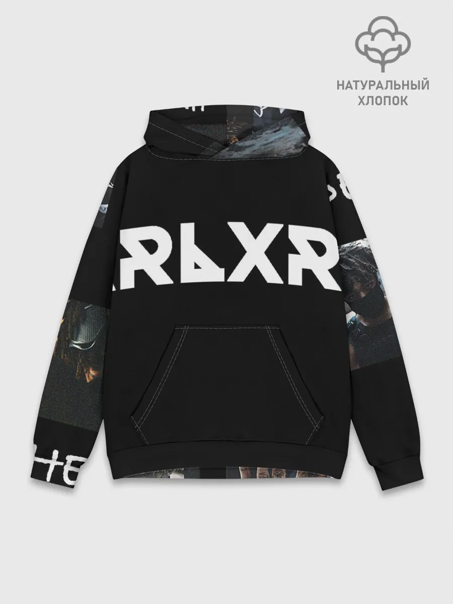 Худи мужской база хлопок / Scarlxrd