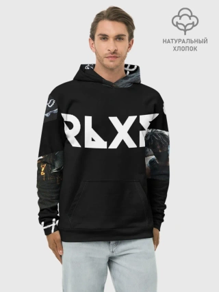 Худи мужской база хлопок / Scarlxrd