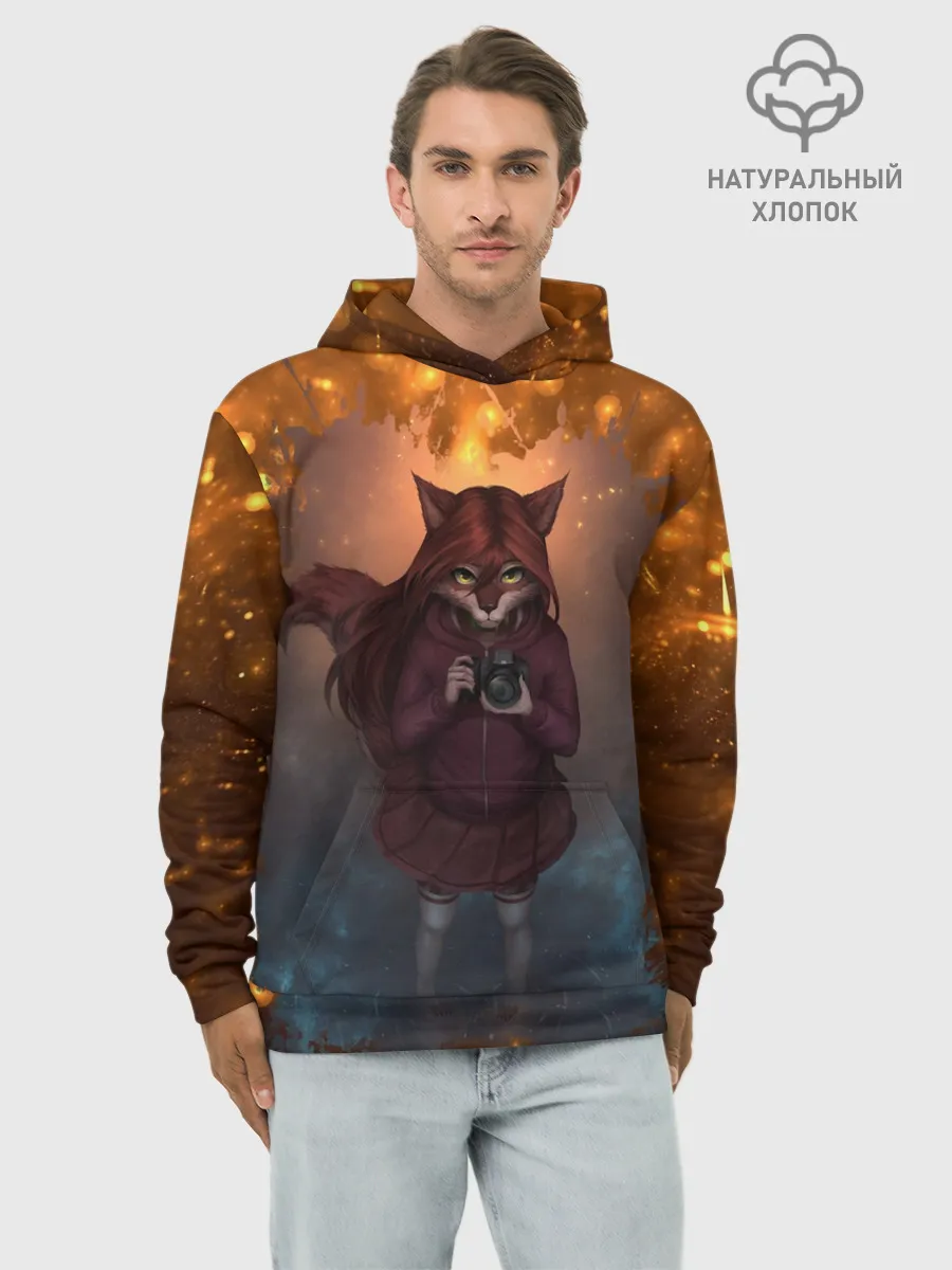 Худи мужской база хлопок / Fury Photographer