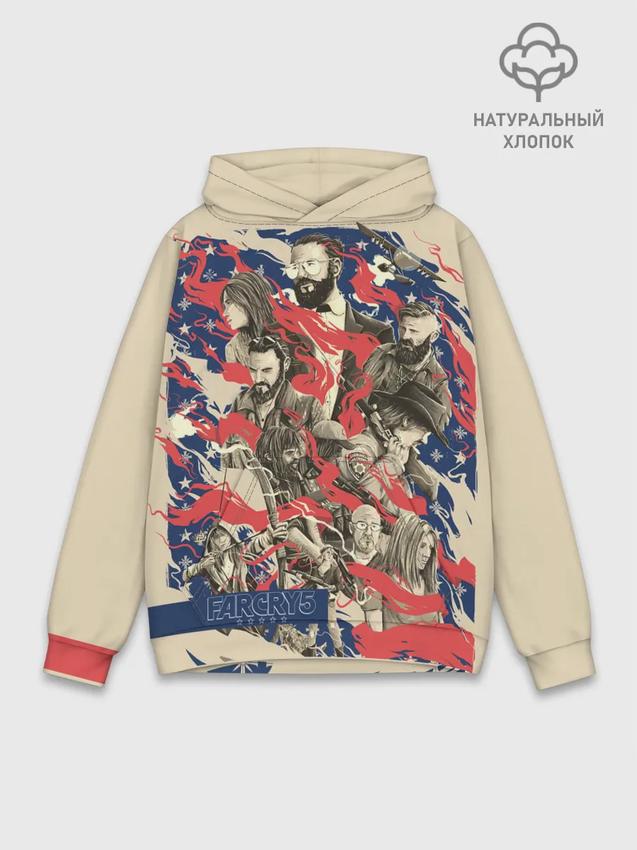 Худи мужской база хлопок / Far Cry 5