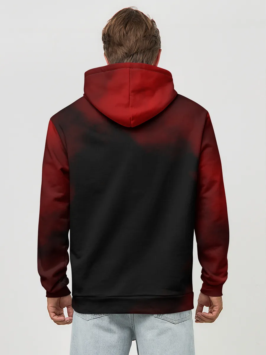 Худи мужской база хлопок / Либе смеющийся демон Асты