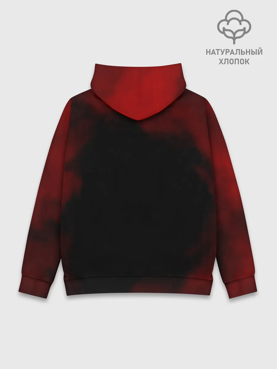 Худи мужской база хлопок / Либе смеющийся демон Асты