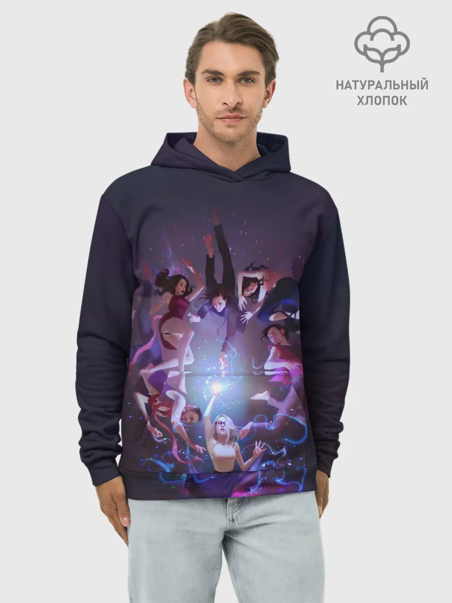 Худи мужской база хлопок / Волшебники